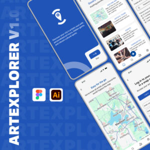 ArtExplorer app case study thumbnail