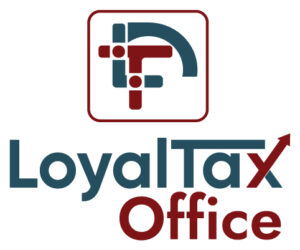 LoyalTax Office logo mockup